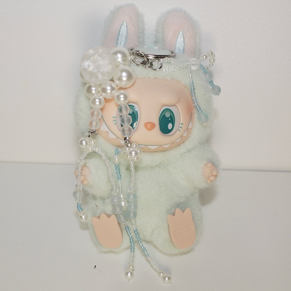 PopMart The Monsters Labubu Ququ with Bag Charm